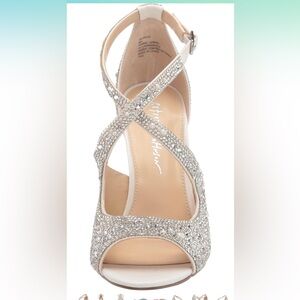 Blue by Betsey Johnson bridal shoe